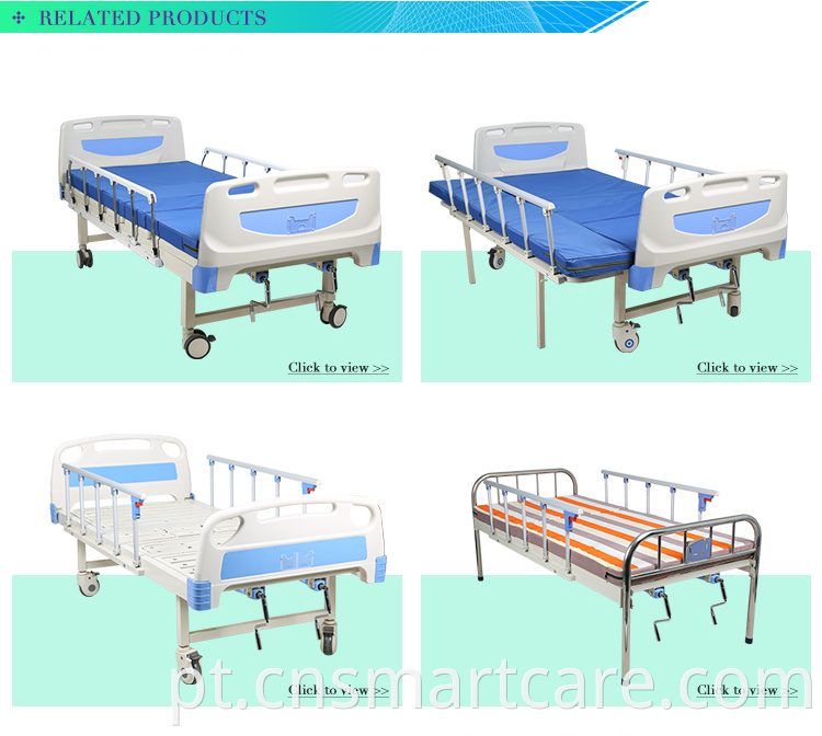 Hot venda a quente Preço barato 3 Funções Manual do Hospital Cedm com 2 manivela